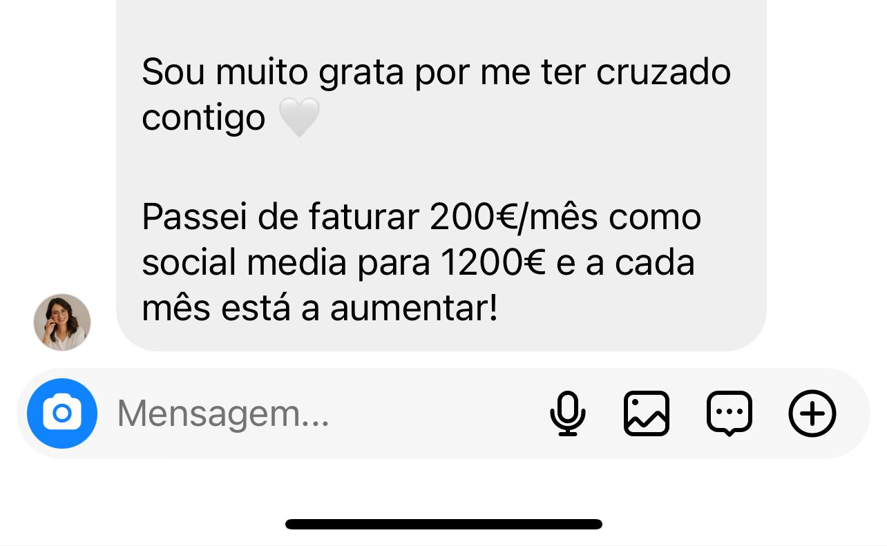 Depoimento de aluna